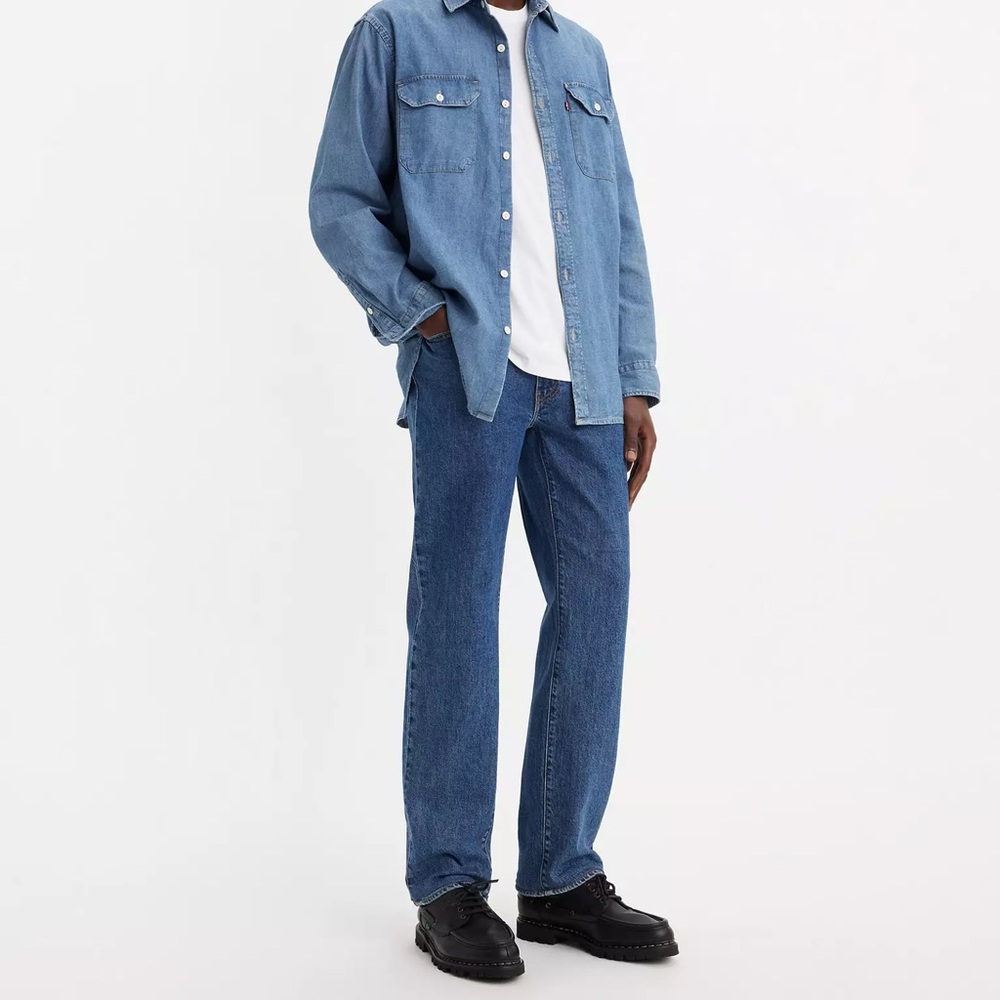 Levi's 514 Straight Fit Blue Jeans size 31x32